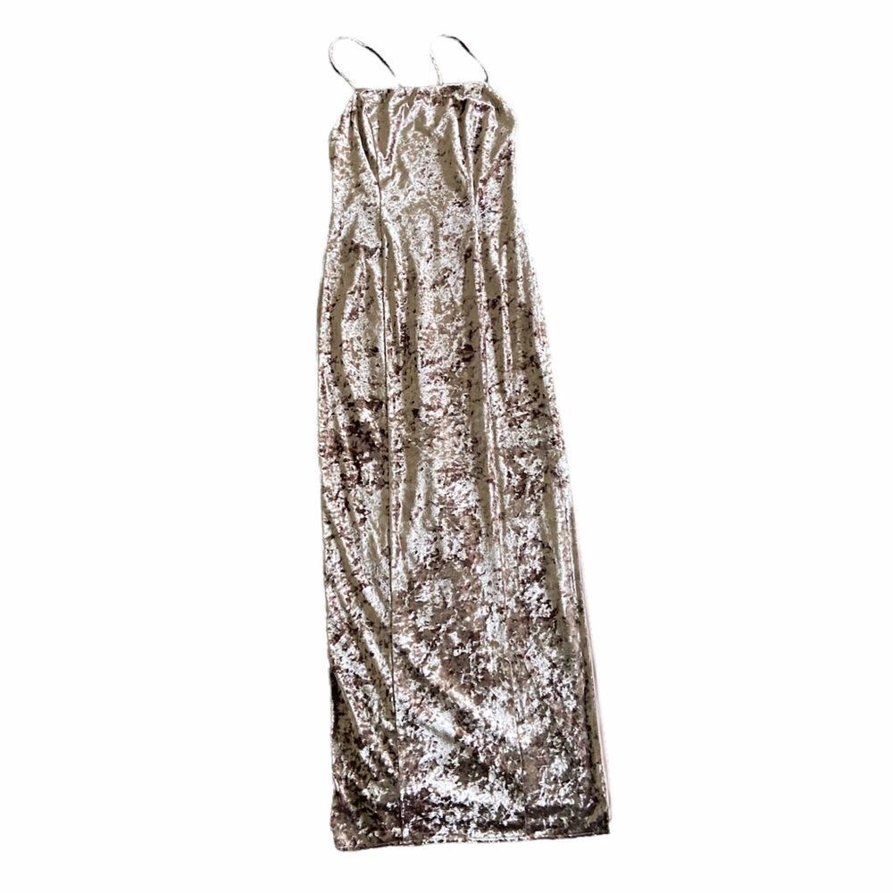 NBD crushed velvet dress || size Small